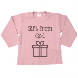 lang shirt roze giftfromGod4